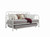 Marina Twin Metal Day Bed With Trundle White