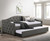 Sadie Twin Daybed with Trundle Gray