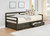 Sorrento 2-Drawer Twin Day Bed Brown
