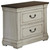 Hillcrest 2-Drawer Nightstand White