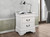 Louis Phillippe Nightstand White