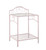 Massi 1-Shelf Nightstand With Glass Top Pink