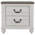 Stillwood 2-Drawer Nightstand White