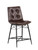 Aiken Upholstered Tufted Counter Height Stool (Set of 2) Brown