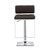 Alameda Adjustable Bar Stool Black 41"