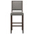 Bedford Upholstered Bar Stool (Set of 2) Gray