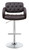 Brandi Adjustable Height Bar Stool Brown 29"