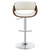 Dana Adjustable Bar Stool 42.5" White