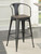 Geneva Bar Stool (Set of 2) 41.5" Black