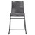 Kai Counter Height Stool (Set of 2) 41" Gray