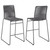 Kai Woven Bar Stool (Set of 2) Gray