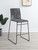 Kai Woven Bar Stool (Set of 2) Gray