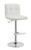 Lenny Adjustable Height Bar Stools (Set of 2) White