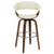 Zion Wood Swivel Bar Stool Beige