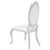 Antoine 5 Piece Set (Dining Table And 4 Side Chairs) Pearl Silver