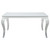 Carone 5 Piece Dining Room Set Pearl Silver