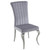 Carone 5 Piece Dining Room Set Pearl Silver