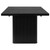 Dining Table 5 Piece Set Black