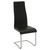 Nameth Dining Table 5 Piece Set White and Black