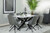 Paulita Dining Table 7 Piece Set Gray