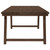 Reynolds 5 Piece Dining Set Dark Brown
