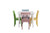 Rory 5 Piece Dining Room Set White