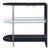 Adolfo 3-tier Bar Table Black And Cear