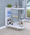 Adolfo 3-tier Bar Table White And Clear