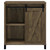 Arlington Bar Cabinet With Sliding Door Light Brown