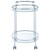 Chrissy Serving Cart Pearl Silver