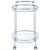 Chrissy Serving Cart Pearl Silver