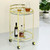 Chrissy Serving Cart Yellow