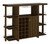 Diggs Bar Unit With Wine Bottle Storage Brown