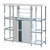 Gallimore 2-door Bar Cabinet With Glass Shelf White