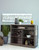 Joe 5-Shelf Bar Unit Brown