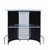 Lacewing 1-Shelf Bar Unit Black