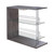 Prescott Rectangular 2-Shelf Bar Unit Grey