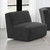 Armless Chair Black