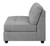 Claude Armless Chair Gray