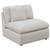 Hobson Armless Chair White