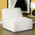 Cobie Swivel Armless Chair White