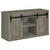 Brockton 48" 3-Shelf Sliding Doors TV Console Gray Driftwood