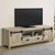 Madra TV Console With Sliding Doors Light Brown