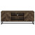 Myles Pattern TV Console Brown