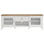 TV Console White Wood