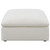 Hobson Ottoman White