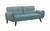 Caufield Tufted Sofa Bed Blue