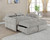 Cotswold Tufted Cushion Sleeper Sofa Bed Beige