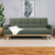 Futon Sofa Bed Dark Gray