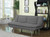 Julian Upholstered Sofa Bed With Pillow-Top Gray